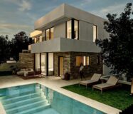 Вилла в Финестрате 150 кв.м с бассейном и террасой у моря