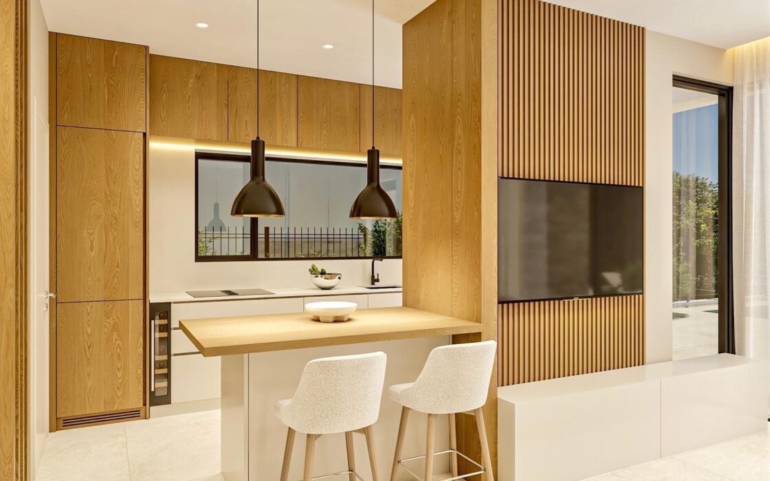 Вилла в Финестрате 150 кв.м с бассейном и террасой у моря