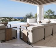 Роскошная вилла в Бениссе с видом на море и террасой