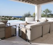 Роскошная вилла в Бениссе с видом на море и террасой