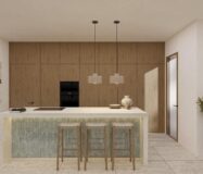 Роскошная вилла в Бениссе с видом на море и террасой