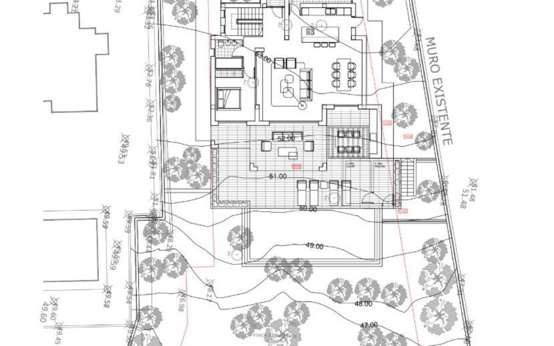 Роскошная вилла в Бениссе с видом на море и террасой