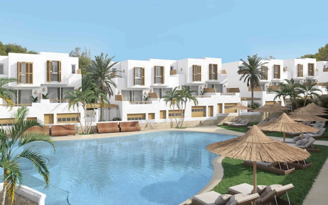 Таунхаус в Рафоль-де-Л’Альмуния с террасой и видом на море