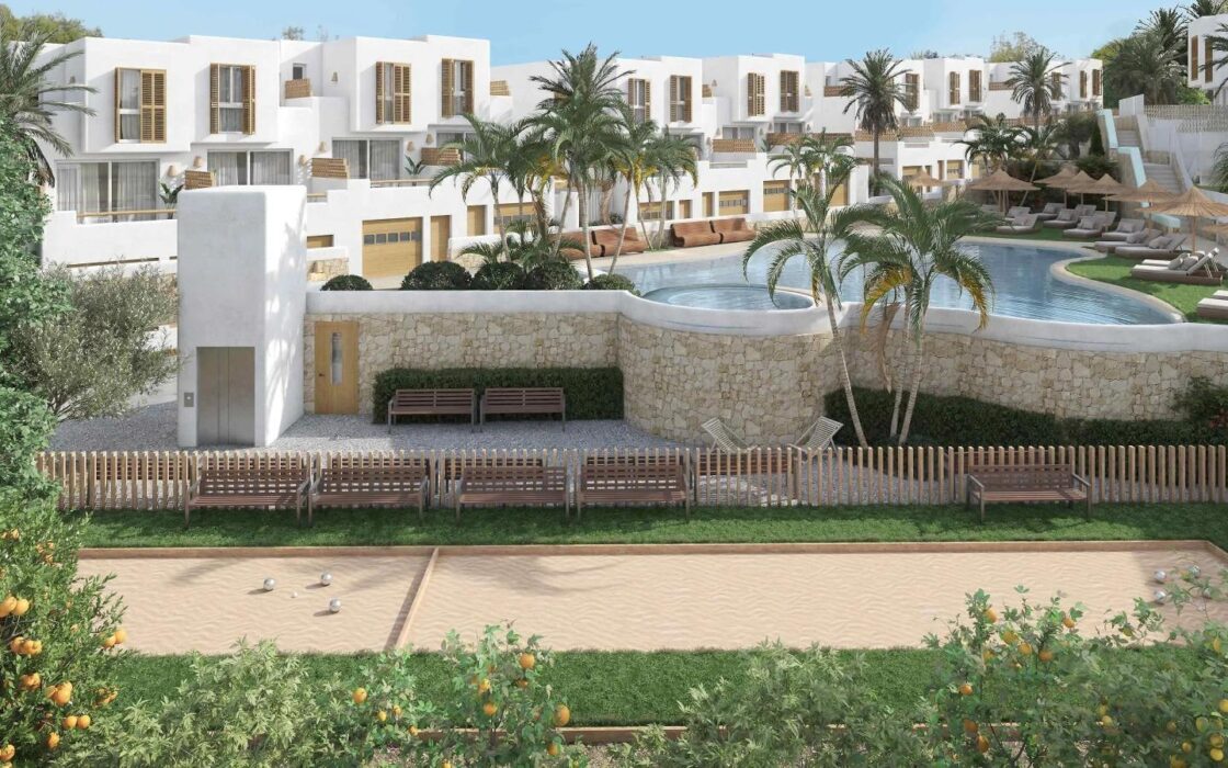 Таунхаус в Рафоль-де-Л’Альмуния с террасой и видом на море