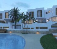 Таунхаус в Рафоль-де-Л’Альмуния с террасой и видом на море