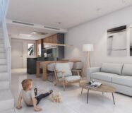 Таунхаус в Рафоль-де-Л’Альмуния с террасой и видом на море