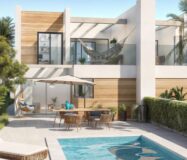 Вілли з терасами в Альфас-дель-Пі, 3 спальні, 110 кв.м