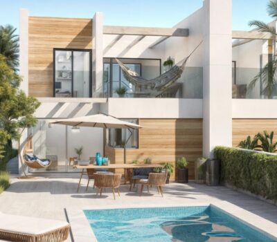 Вілли з терасами в Альфас-дель-Пі, 3 спальні, 110 кв.м