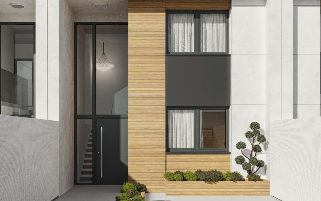 Вілли з терасами в Альфас-дель-Пі, 3 спальні, 110 кв.м