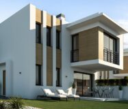 Нові вілли в Де́нії з терасою в 1800 м від пляжу