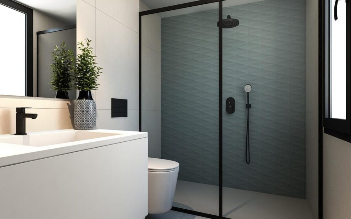 Нові вілли в Де́нії з терасою в 1800 м від пляжу