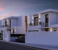 Нові вілли в Де́нії з терасою в 1800 м від пляжу