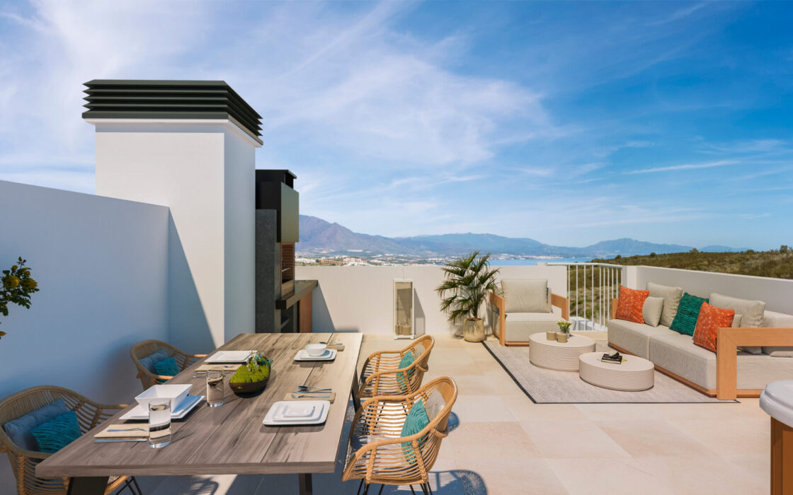 Таунхаус в Манильве 123.66 кв.м с террасой у моря