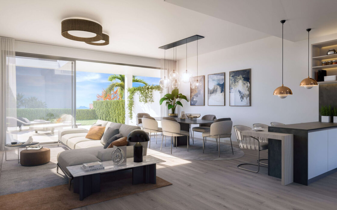 Таунхаус в Манильве 123.66 кв.м с террасой у моря