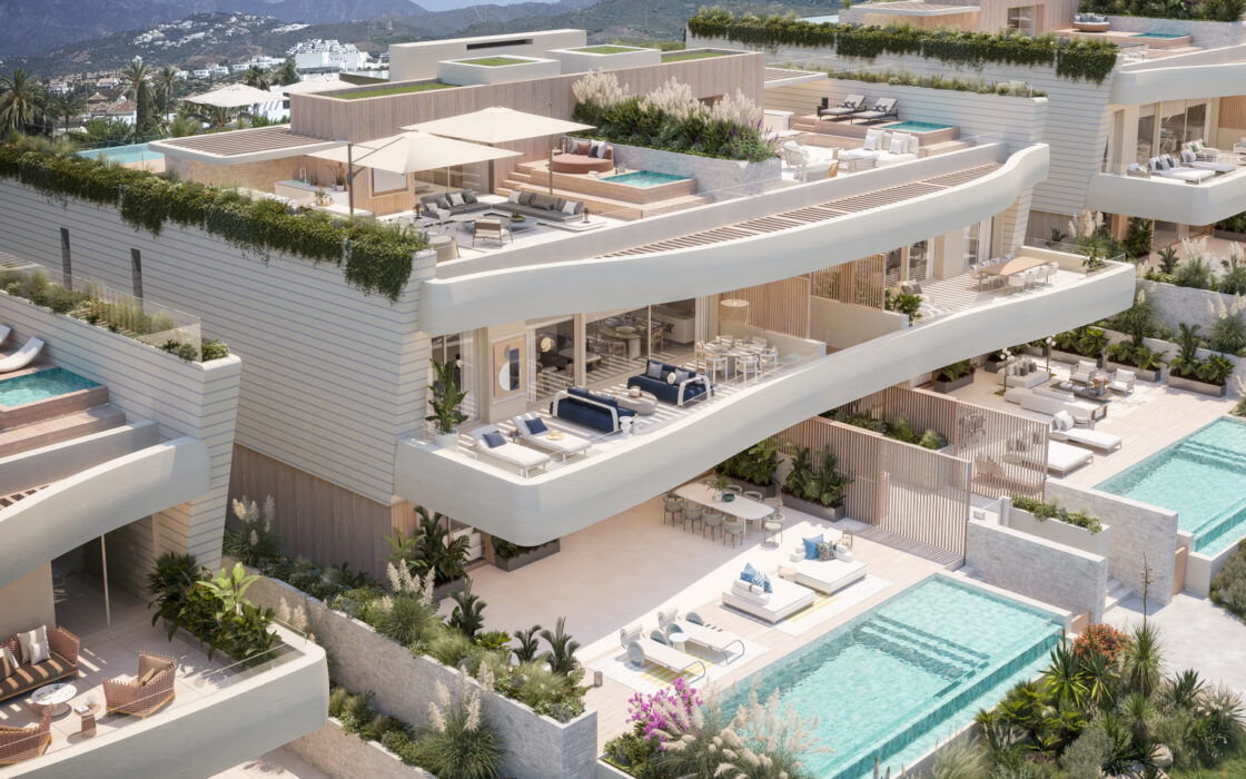 Дуплекс у моря в Лас-Чапас, Марбелья, 294.33 кв.м, 3 спальни