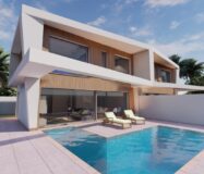 Дом 107 кв.м с террасой в Гран Алаканте у моря