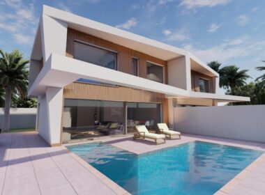 Дом 107 кв.м с террасой в Гран Алаканте у моря