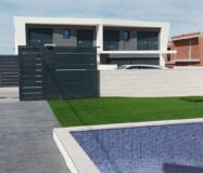 Дом 107 кв.м с террасой в Гран Алаканте у моря