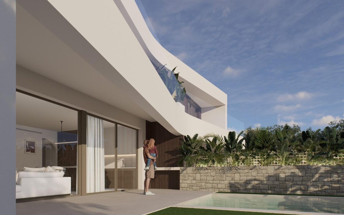 Дом в Гран Алаканте 164 кв.м с бассейном и террасой