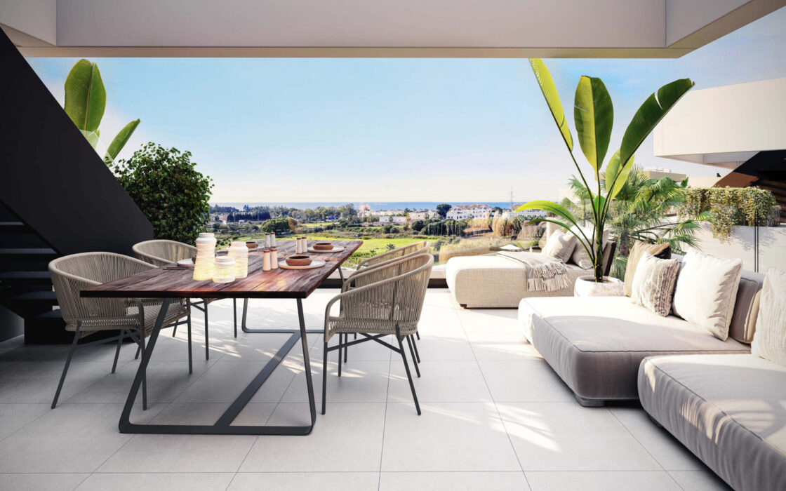 Дуплекс з терасою в новому житловому комплексі Канселада 118 кв.м