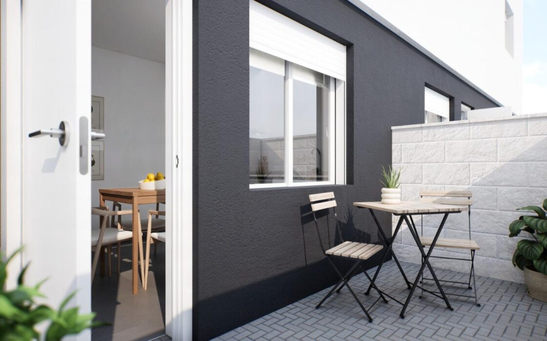 Дом в Гран Алаканте 75 кв.м с террасой и бассейном