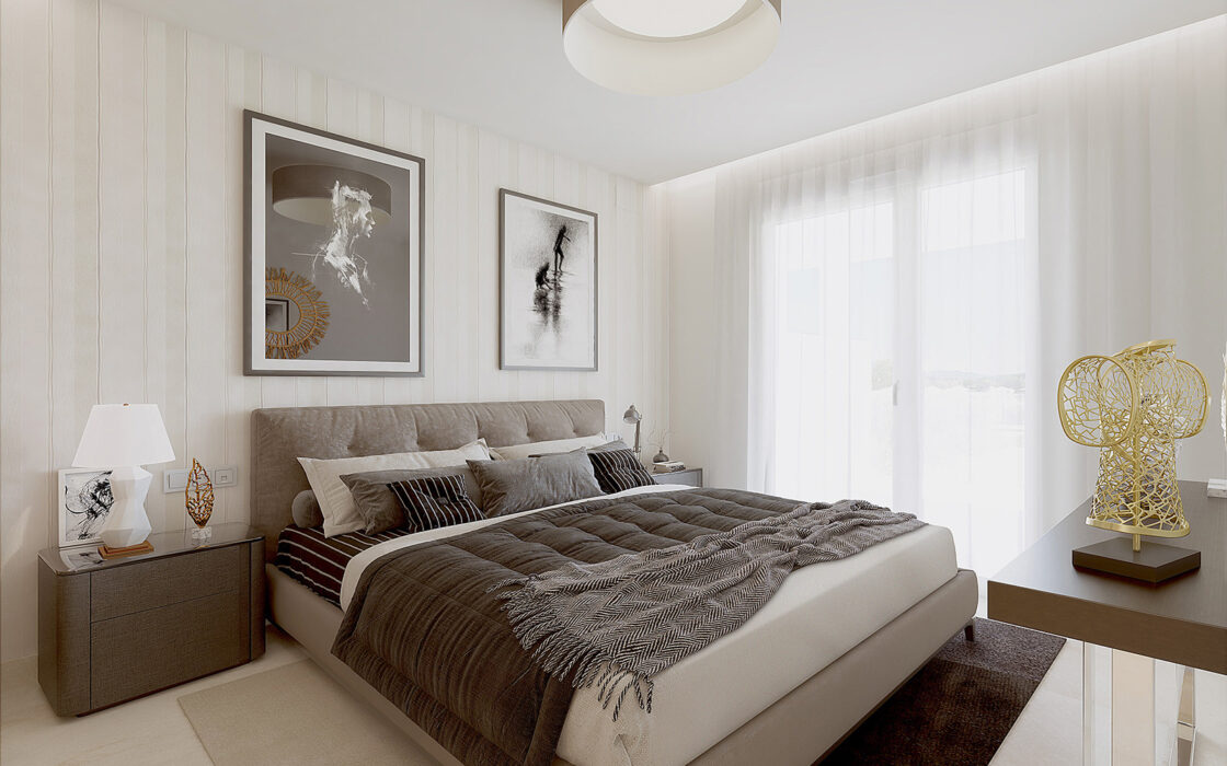 3-комнатные дуплексы с террасой в Михасе 119.76 кв.м