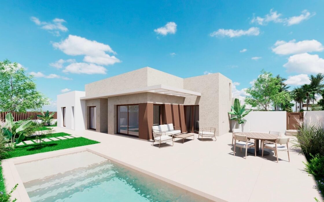 Вілла з басейном в Лос-Алькасаресі 201 кв.м, 4 спальні