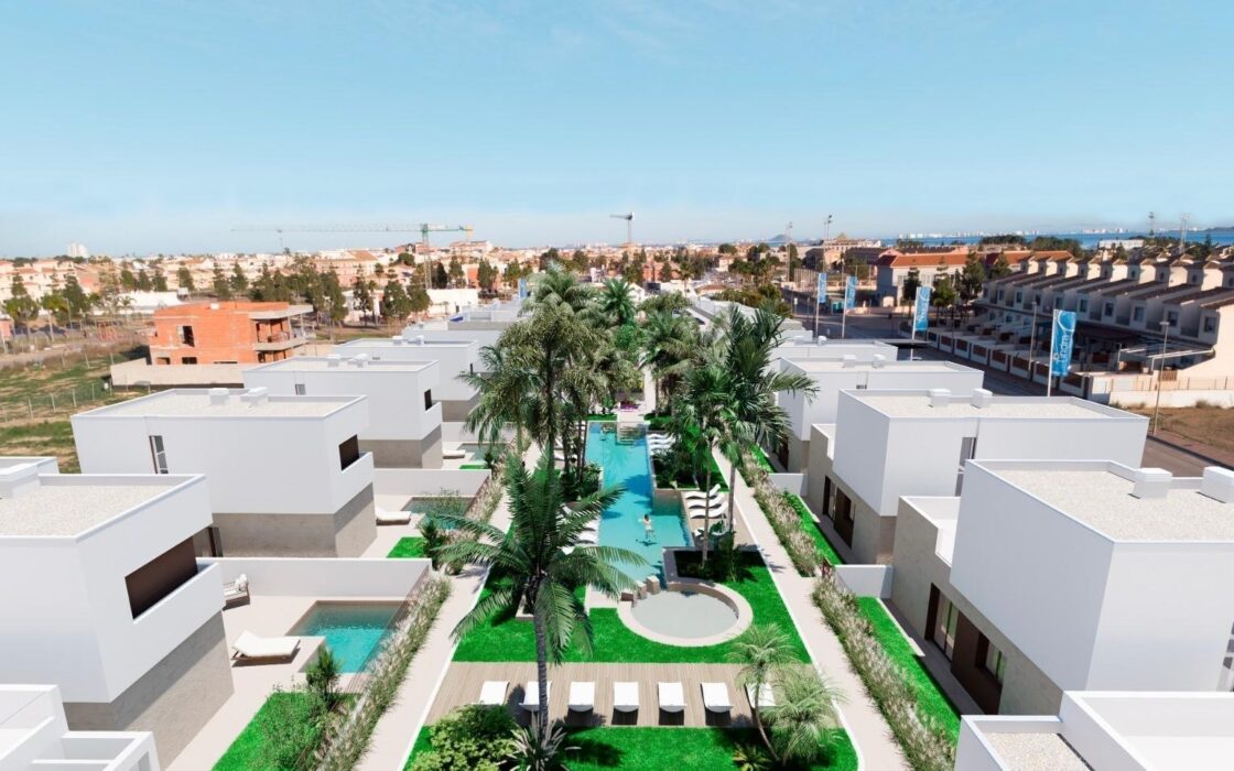 Вілла з басейном в Лос-Алькасаресі 201 кв.м, 4 спальні