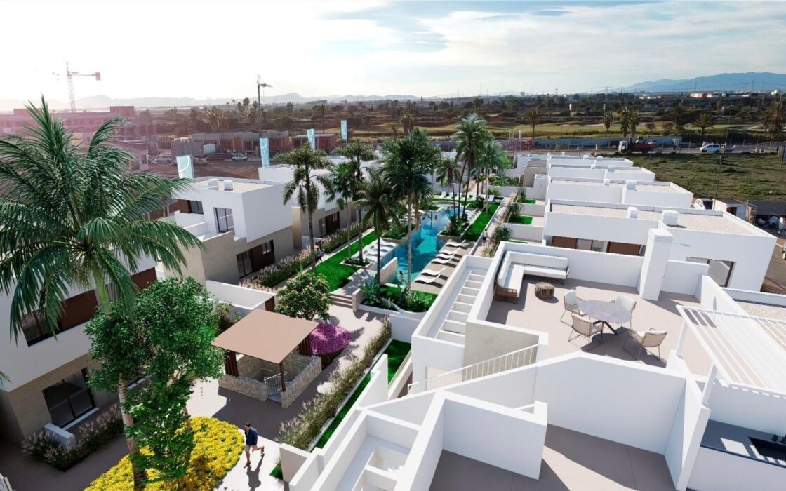 Вілла з басейном в Лос-Алькасаресі 201 кв.м, 4 спальні