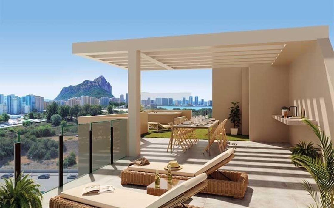 Квартира 2-3 кімнати в Кальпі з терасою біля моря 85 кв.м