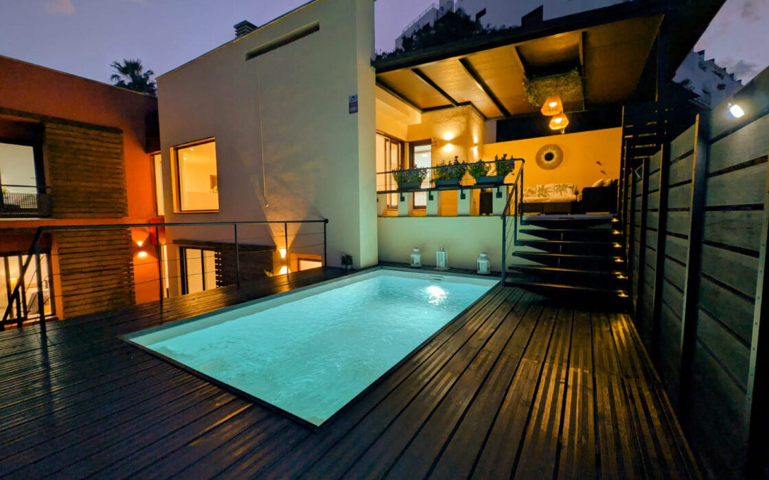 Вилла с террасой в Бенахависе, 4 спальни, 261 кв.м