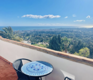 Просторный таунхаус с 2 спальнями и панорамным видом в Михас