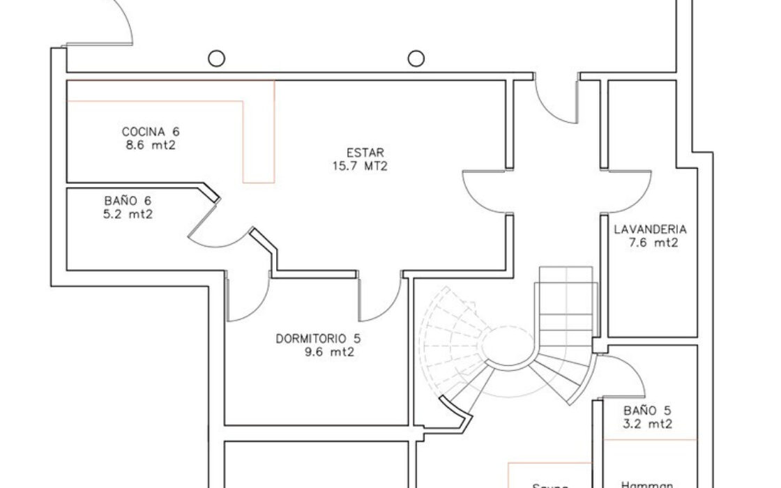 Отдельная вилла в Марбелье с террасой 496 кв.м