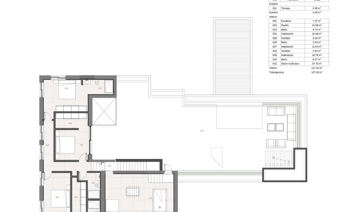 Будинок 457 кв.м з терасою та басейном в Аліканте