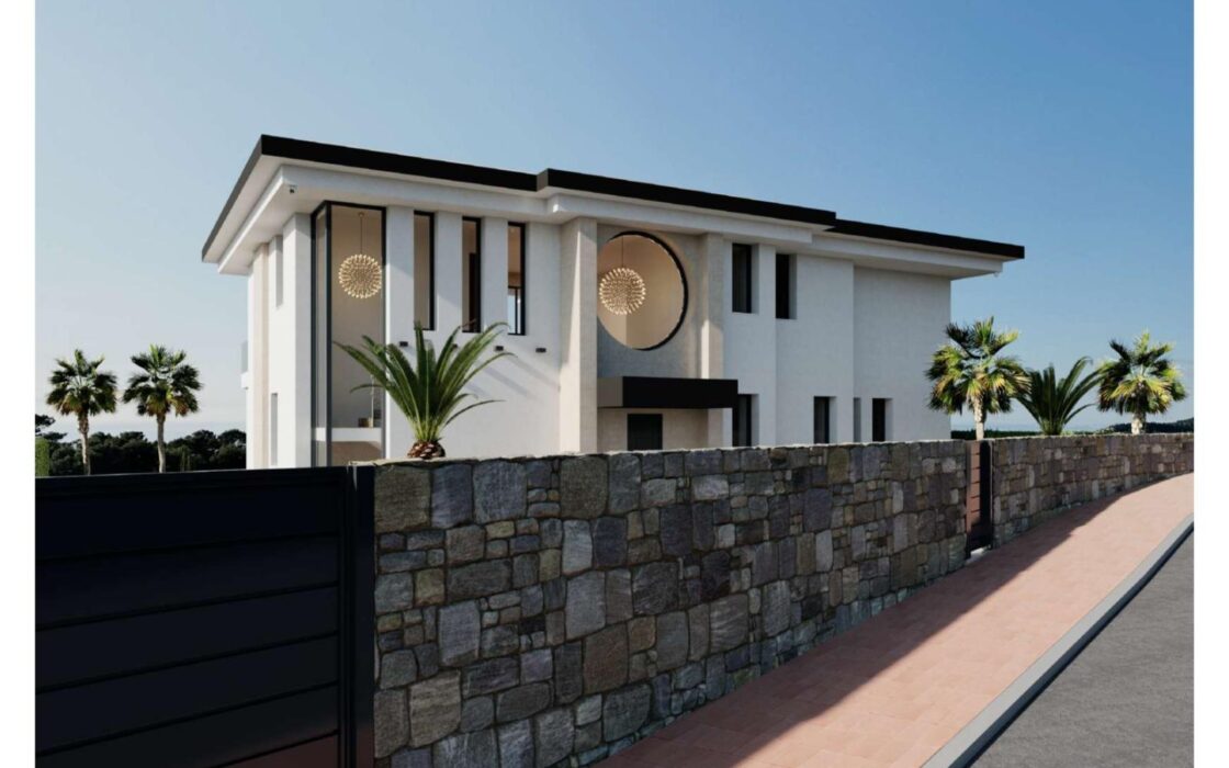 Вілла в Фінестраті з басейном і видом на море 550 кв.м