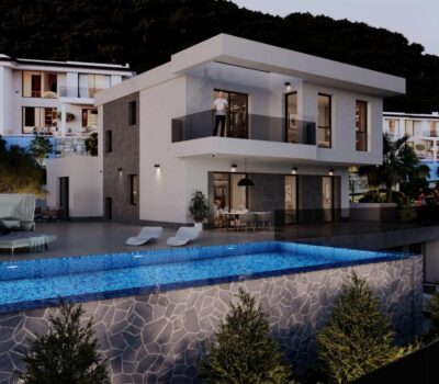 Нова вілла у Фінестраті з видом на море та терасою 400 кв.м