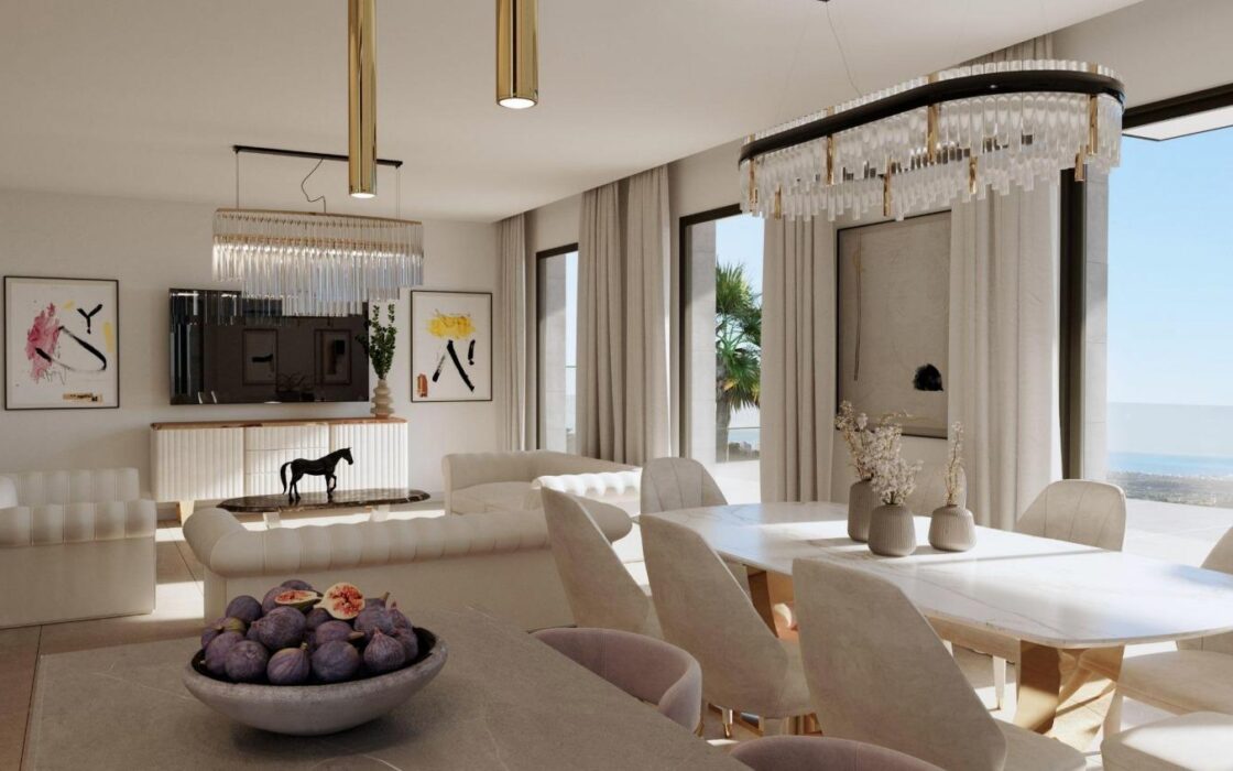 Нова вілла у Фінестраті з видом на море та терасою 400 кв.м