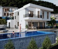 Нова вілла у Фінестраті з видом на море та терасою 400 кв.м