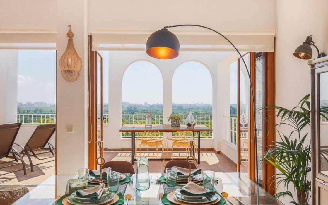 Квартира в Хересе с террасой и видом на море 58 кв.м