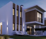 Современный дом с 3 спальнями в Дении с видом на Монгó