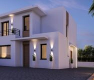 Современный дом с 3 спальнями в Дении с видом на Монгó