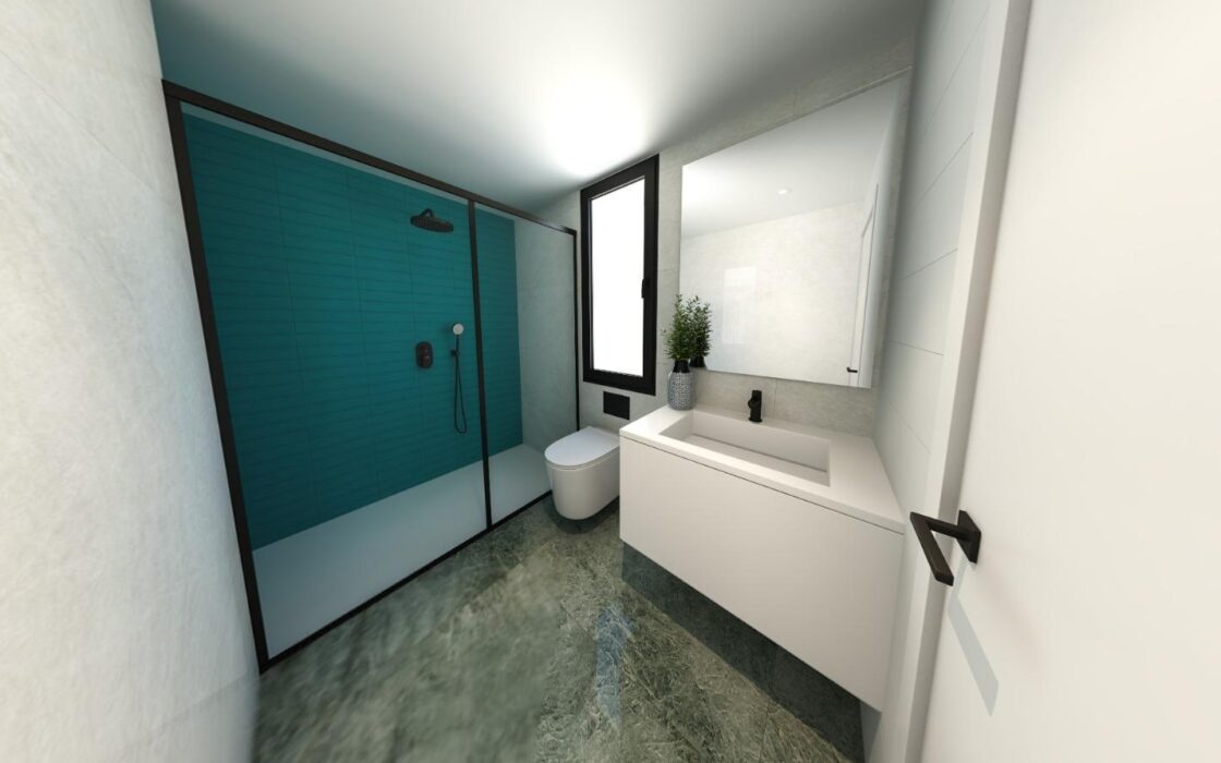 Современный дом с 3 спальнями в Дении с видом на Монгó