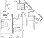 Апартаменты 3 комнаты в Марбелье с террасой 127 кв.м