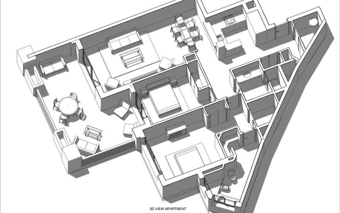 Апартаменты 3 комнаты в Марбелье с террасой 127 кв.м