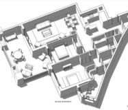 Апартаменты 3 комнаты в Марбелье с террасой 127 кв.м