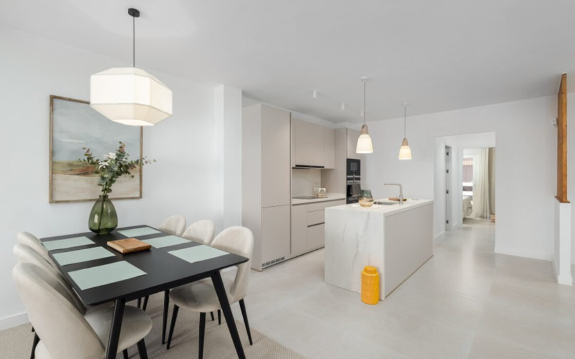 Апартаменти з терасою в Нуева Андалусія, 115 кв.м, 4 кімнати