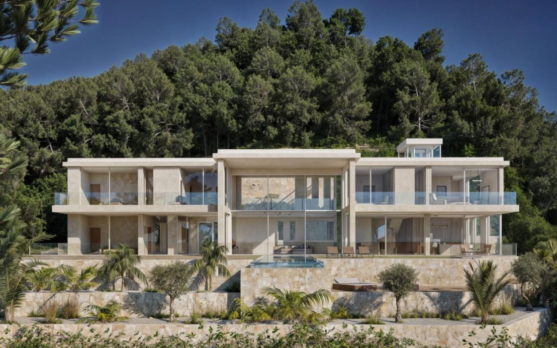 Нова вілла біля моря 762 кв.м в Коста-Бланці, Іспанія