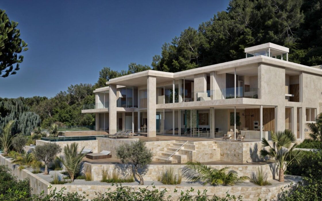 Нова вілла біля моря 762 кв.м в Коста-Бланці, Іспанія