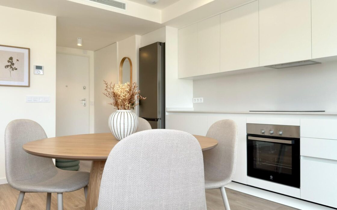 Новый угловой пентхаус с видом на море в Balcón de Finestrat