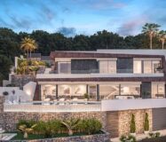 Вілла в Кальпі з видом на море 349 кв.м новобудова